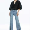 Women Alice and Olivia Julius Voluminous Blouson Sleeve Blouse