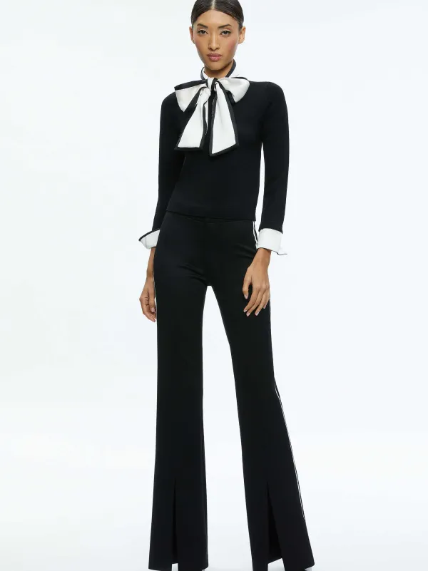 Women Alice and Olivia Justina Pullover