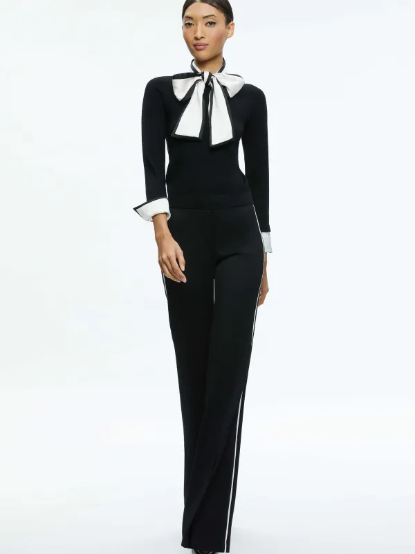Women Alice and Olivia Justina Pullover