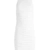 Women Alice and Olivia Katherina Ruched Fitted Dress