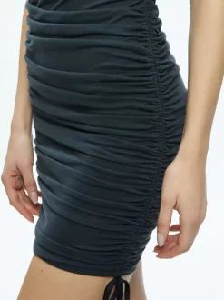Women Alice and Olivia Katherina Ruched Fitted Dress