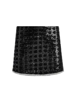 Women Alice and Olivia Kidman Sequin Tweed Jacket + Rubi Sequin Tweed Mini Skirt