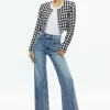 Women Alice and Olivia Kidman Two-Fer Tweed Jacket