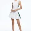 Women Alice and Olivia Kimi Side Stripe Mini Dress
