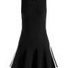 Women Alice and Olivia Kimi Side Stripe Mini Dress