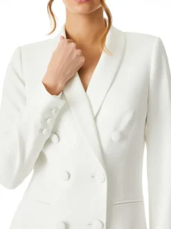 Women Alice and Olivia Kyrie Tuxedo Dress