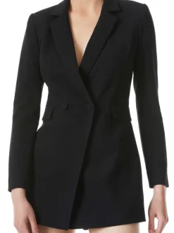 Women Alice and Olivia Kyrie Tuxedo Skort Romper