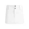 Women Alice and Olivia Laika Low Rise Vegan Leather Mini Skirt