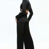Women Alice and Olivia Leone Cropped Wrap Blazer