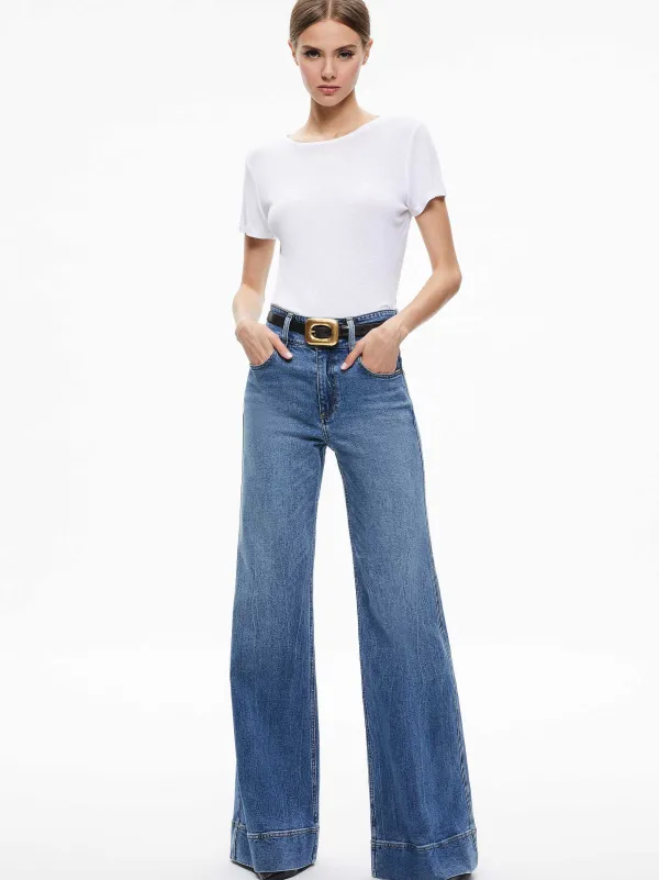 Women Alice and Olivia Letty Buckle Belt