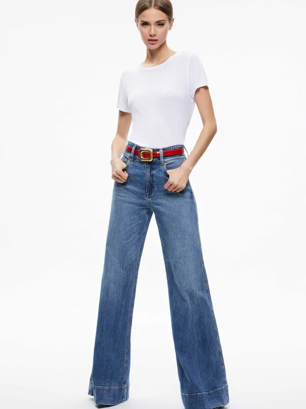 Women Alice and Olivia Letty Buckle Belt