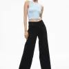 Women Alice and Olivia Lidell Cropped Zip Up Hoodie + Amity Sleeveless Cropped Tank