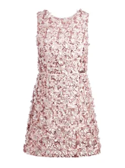 Women Alice and Olivia Lindsey Embellished Mini Gown