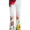 Women Alice and Olivia Livi Mid Rise Trouser