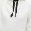 Women Alice and Olivia Lumi Ribbed Knit Hoodie