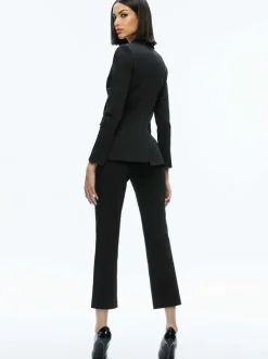 Women Alice and Olivia Macey Slit Sleeve Blazer
