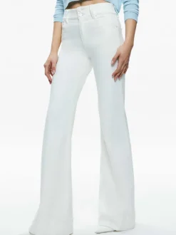 Women Alice and Olivia Missa 5 Pocket High Rise Wide Leg Jean