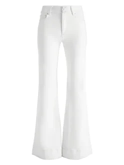 Women Alice and Olivia Missa 5 Pocket High Rise Wide Leg Jean