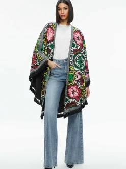 Women Alice and Olivia Nadine Embellished Shawl