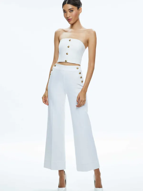 Women Alice and Olivia Narin High Rise Jean
