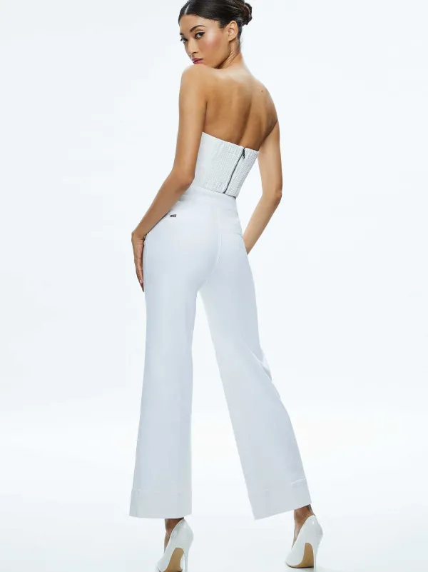 Women Alice and Olivia Narin High Rise Jean