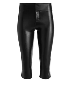 Women Alice and Olivia Olivia Low Rise Vegan Clam Digger Pant