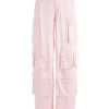 Women Alice and Olivia Olympia Mid Rise Baggy Cargo Pants