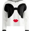 Women Alice and Olivia Oscar Staceface Hoodie