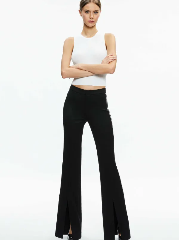 Women Alice and Olivia Princess Contrast Piping Pant