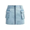 Women Alice and Olivia Rahmi Cargo Mini Skirt