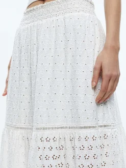 Women Alice and Olivia Reise Panelled Maxi Skirt