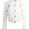Women Alice and Olivia Ria Vegan Leather Moto Jacket
