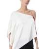 Women Alice and Olivia Riko One Shoulder Embellished Strap Top