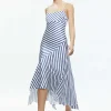 Women Alice and Olivia Rosa Asymmetrical Slip Dress
