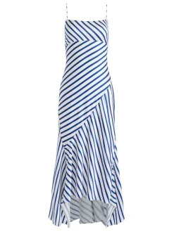 Women Alice and Olivia Rosa Asymmetrical Slip Dress
