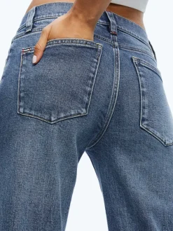 Women Alice and Olivia Roxie Kick Flare Jean