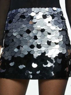 Women Alice and Olivia Rubi Sequin Mini Skirt