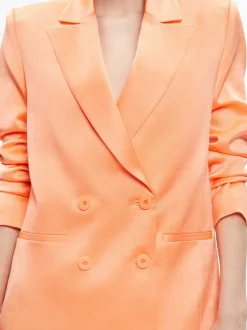 Women Alice and Olivia Santos Double Breasted Boyfriend Blazer