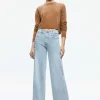 Women Alice and Olivia Sherrell Crew Neck Pullover
