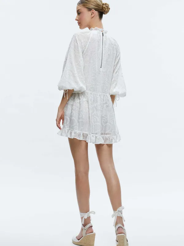 Women Alice and Olivia Sherrie Gathered Tunic Dress