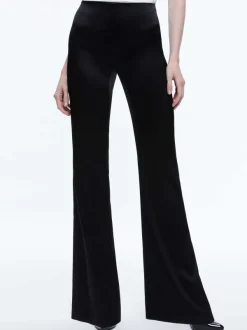 Women Alice and Olivia Teeny Satin Bootcut Pant