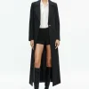 Women Alice and Olivia Theo Notch Collar Coat