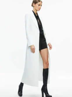 Women Alice and Olivia Theo Notch Collar Coat