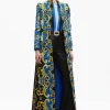 Women Alice and Olivia Thomas Embroidered Maxi Coat