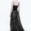 Women Alice and Olivia Tina Embellished Gown Skirt