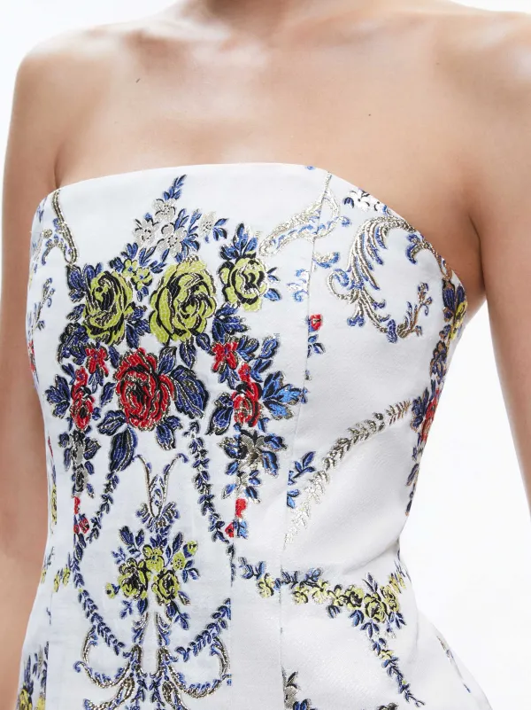 Women Alice and Olivia Velia Strapless Mini Dress