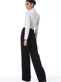 Women Alice and Olivia Willa Fitted Placket Top