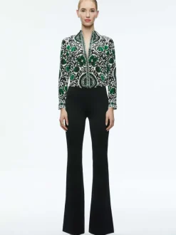 Women Alice and Olivia Willa Placket Top